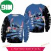 Stitch Blue Comic Book Patterns Disney 3D Ugly Sweater
