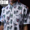 Stranger Things 4 Hellfire Club Summer Palm Tree Hawaiian Shirt