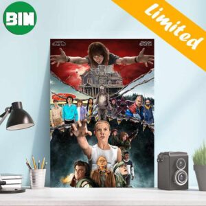 Stranger Things Season 5 New Fan Art Poster Home Decor Poster-Canvas