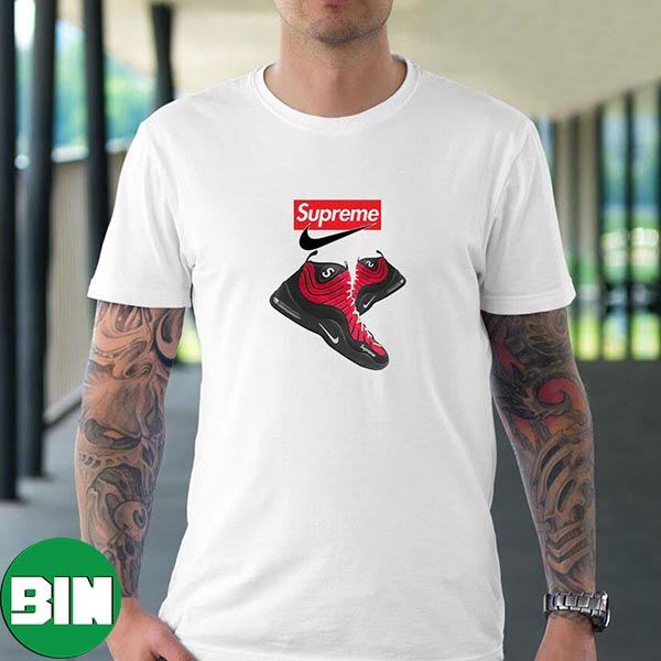 Supreme x Nike Air Bakin Fashion T-Shirt Supreme x Nike Air Bakin Fashion T-Shirt