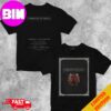 Sleep Token Sunday May 12th 2024 Red Rocks Amphitheatre Colorado Limited Screenprints Of Luke Preece Two Sides T Shirt