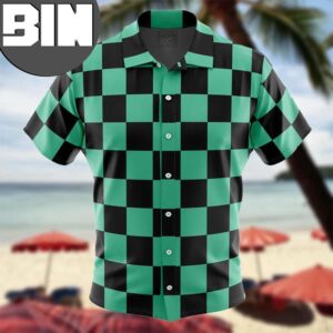 Tanjiro Kamado Demon Slayer Anime Hawaiian Shirt