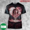 Textless Poster For Madame Web Dakota Johnson x Sydney Sweeney x Isabela Merced x Emma Roberts 3D All Over Print T-Shirt-