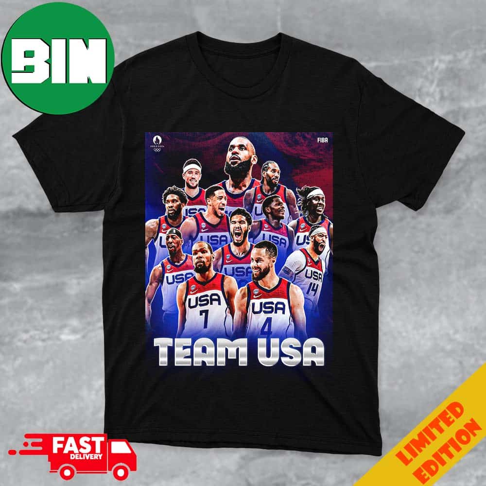 Team Usa Men’s Basketball Announce A 12-Man Roster For Olympic Paris 2024 Merchandise T-Shirt Hoodie Team Usa Men’s Basketball Announce A 12-Man Roster For Olympic Paris 2024 Merchandise T-Shirt Hoodie