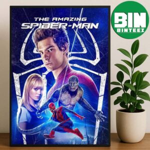 The Amazing Spider Man Andrew Garfield Emma Stone 2012 The Amazing Spider Man Movie Poster Art Home Theater Decor