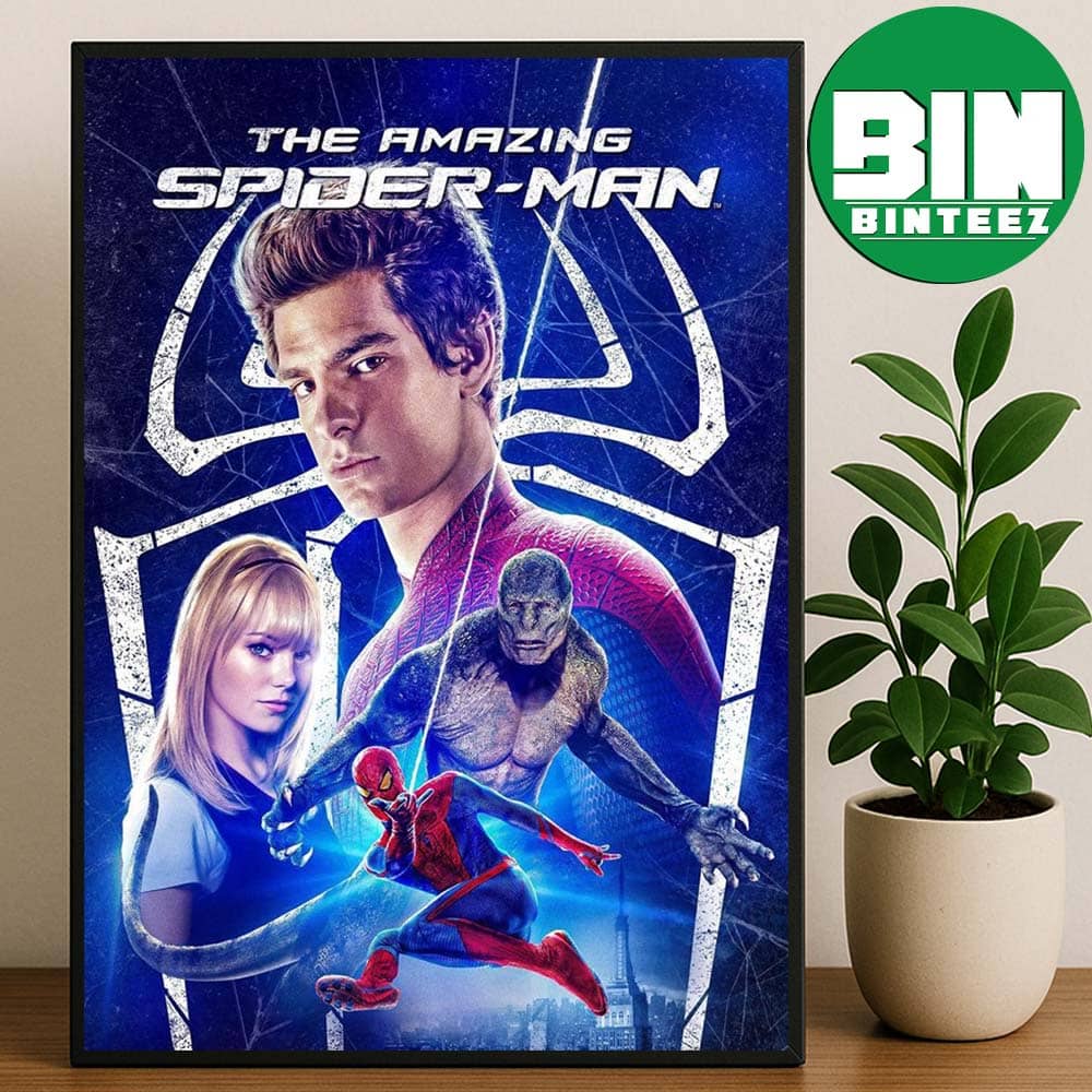 The Amazing Spider Man Andrew Garfield Emma Stone 2012 The Amazing Spider Man Movie Poster Art Home Theater Decor The Amazing Spider Man Andrew Garfield Emma Stone 2012 The Amazing Spider Man Movie Poster Art Home Theater Decor