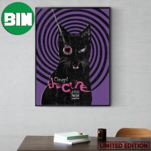 The Cure September 17 2023 Riot Fest Coorporation In Douglass Park Chicago Home Decor Poster Canvas