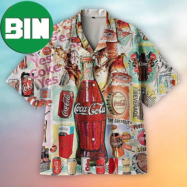 The Greatest Coca-Cola Summer Hawaiian Shirt The Greatest Coca-Cola Summer Hawaiian Shirt