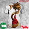The Garfield Funny Movie Poster Kingdom Of The Planet Of The Odies 3D T-Shirt