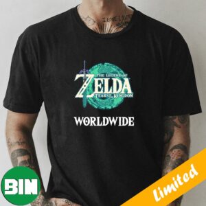 The Legend Of Zelda Tears Of The Kingdom Logo Is Available Now Worldwide Fan Gifts T-Shirt