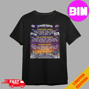 The Lyrical Lemonade Summer Smash 2024 Performance With Cactus Jack Playboi Carti And Chief Keef And Guest Unisex T-Shirt