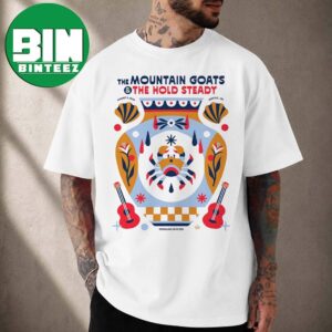 The Mountain Goats And The Hold Steady Seattle Washington 2026 Tonight Show For August 9 2026 At Woodland Park Zoo White T-Shirt