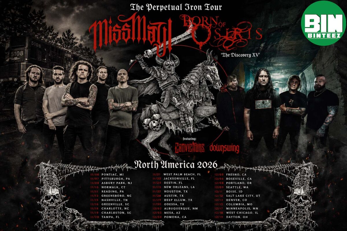 The Perpetual Iron Tour 2026 Miss May I & Born of Osiris