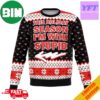 This Is Fine Funny Dog Meme Ugly Christmas Sweater For Men