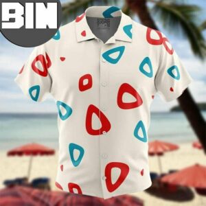 Togepi Pattern Pokemon Anime Hawaiian Shirt