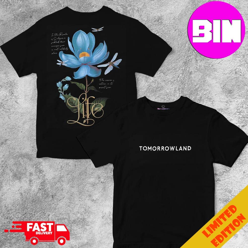 Tomorrowland Belgium 2024 Tomorrowland Music Life Bloom Two Sides Unisex T-Shirt Tomorrowland Belgium 2024 Tomorrowland Music Life Bloom Two Sides Unisex T-Shirt