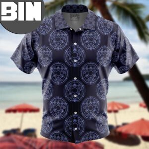 Transmutation Circle Full Metal Alchemist Anime Hawaiian Shirt