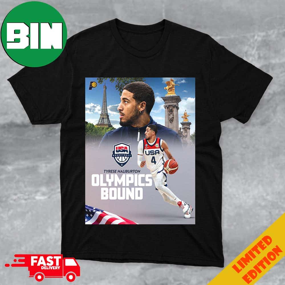 Tyrese Haliburton Indiana Fever Is One Of 12 Players To Be Named To The Usa Basketball 2024 Olympic Roster Merchandise T-Shirt Hoodie Tyrese Haliburton Indiana Fever Is One Of 12 Players To Be Named To The Usa Basketball 2024 Olympic Roster Merchandise T-Shirt Hoodie