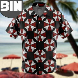 Umbrella Corporation Resident Evil Anime Hawaiian Shirt