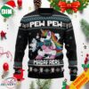 Unicorn Poo Meme 2023 Design 3D Ugly Christmas Sweater