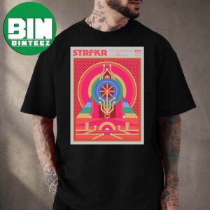 Valgur Band Tucson And Phoenix 2026 Poster With STRFKR On August 19 And 20 At Larosa And Crescent Ballroom Unisex T-Shirt