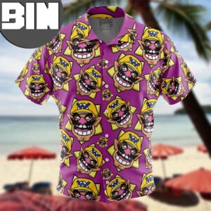 Wario Super Mario Anime Hawaiian Shirt