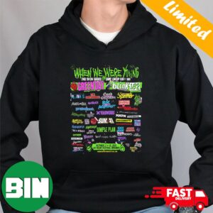 When We Were Young Las Vegas Festival Grounds 2023 Show Line Up Poster Hoodie T-Shirt