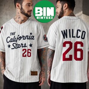 Wilco Band And Billy Bragg’s Special Mermaid Avenue The California Star Solid Sound Festival 2026 Baseball Jersey