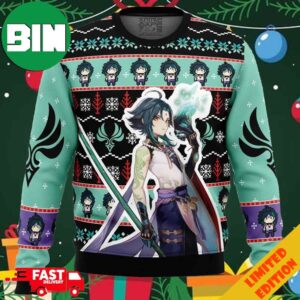 Xiao Genshin Impact Ugly Christmas Sweater For Men And Women