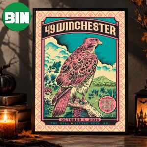49 Winchester Little Rock AR Event Poster At The Hall In Little Rock AR On October 1 2026 Home Decor Poster Canvas