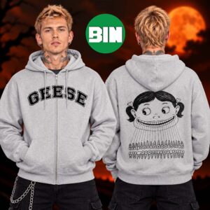 Geese Band Merch Collection Creepy Zip Hoodie