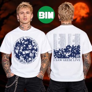 Geese I Saw Geese Getting Killed Again Live Tour Dates 2026 Two Sided Unisex T Shirt