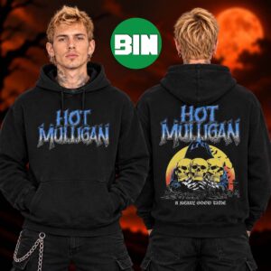 Hot Mulligan Merch Collection Skull Hoodie