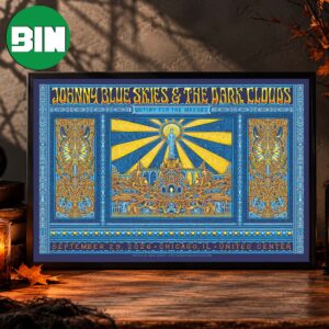 Johnny Blue Skies And The Dark Clouds Chicago IL Event Poster At United Center In Chicago IL On September 29 2026 Home Decor Poster Canvas