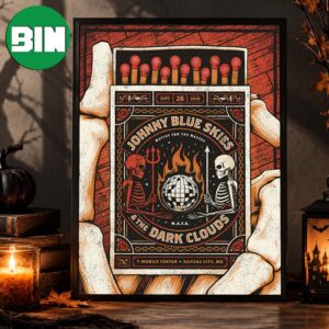Johnny Blue Skies And The Dark Clounds Kanas City MO Event Poster At Mobile Center In Kanas City MO On September 26 2026 Home Decor Poster Canvas