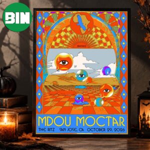 Mdou Moctar San Jose CA Event Poster At The Ritz In San Jose Ca On September 29 2026 Home Decor Poster Canvas