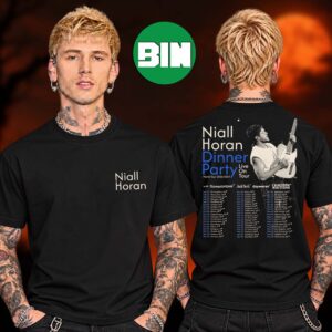 Niall Horan Dinner Party World Tour Dates 2026 2027 Two Sided Unisex T Shirt