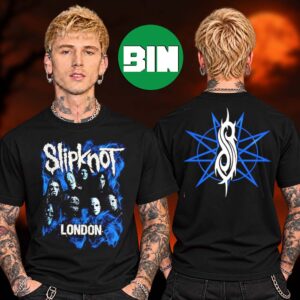Slipknot Merch Collection London Tour 2026 Two Sided Unisex T Shirt