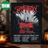 Moe Band No Hibernation Tour Dates 2027 Home Decor Poster Canvas