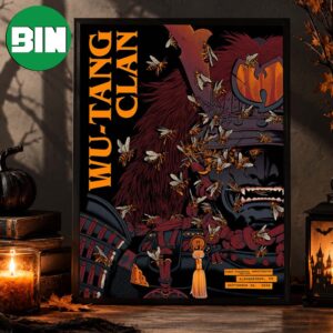 Wu Tang Clan Albuquerque NM Event Poster At First Financial Amphitheater In Albuquerque NM On September 28 2026 Home Decor Poster Canvas
