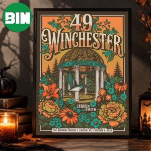 49 Winchester Lincoln NE Event Poster At The Bourbon In Lincoln NE On October 6 2026 Home Decor Poster Canvas