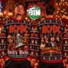 ACDC All I Want For Christmas Is Santa Guitar Christmas Gift For Fans 2027 Ugly Christmas Sweater
