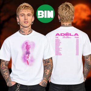 Adela Merch Collection Red Bottoms Dateback Two Sided Unisex T Shirt