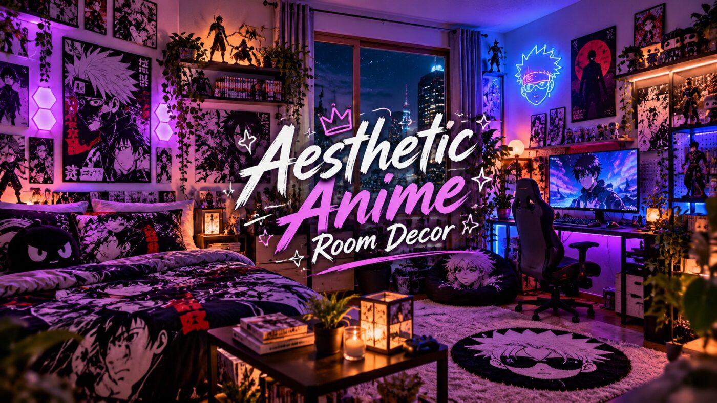 Aesthetic Anime Room Decor