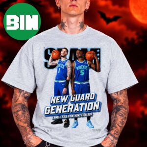 Anthony Edwards And LaMelo Ball Wolves Slam Collection New Guard Genneration 2027 NBA Season Unisex T Shirt