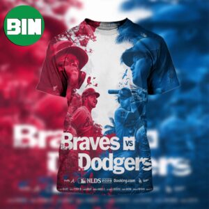 Atlanta Braves Vs Los Angeles Dodgers NLDS 2026 On October 3 2026 All Over Print Shirt