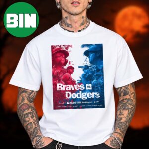 Atlanta Braves Vs Los Angeles Dodgers NLDS 2026 On October 3 2026 Unisex T Shirt