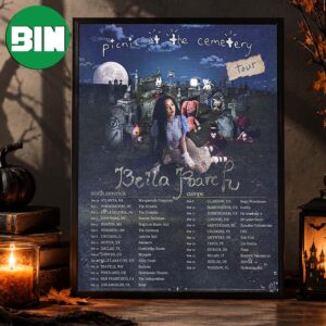 Bella Poarch Picnic At The Cemetery Tour Dates 2027 Home Decor Poster Canvas