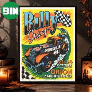 Billy Strings Huntsville AL Event Poster At Orion Amphitheater In Huntsville AL On October 23 24 2026 Home Decor Poster Canvas
