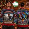 ACDC Santa Biker Angus Young Xmas Day Gift 2027 Gift For Rock Lover  Ugly Christmas Sweater
